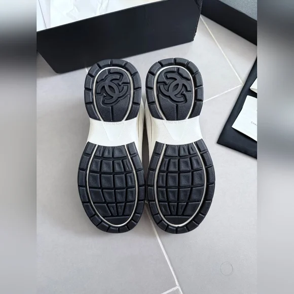 Chanel Runner White Sneakers - Picture 7 of 7